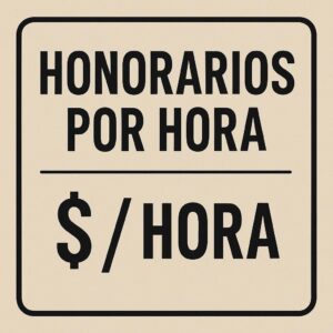 Honorarios por hora